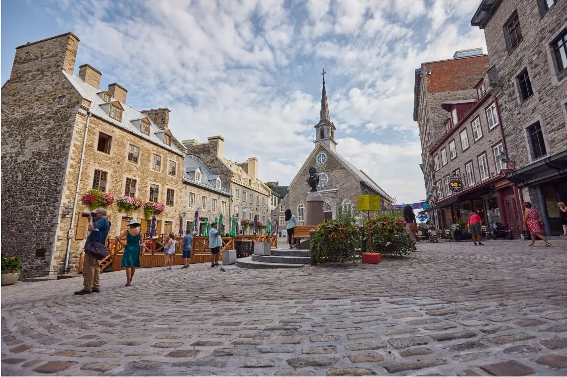 Place Royale, berceau de la civilisation française en Amérique