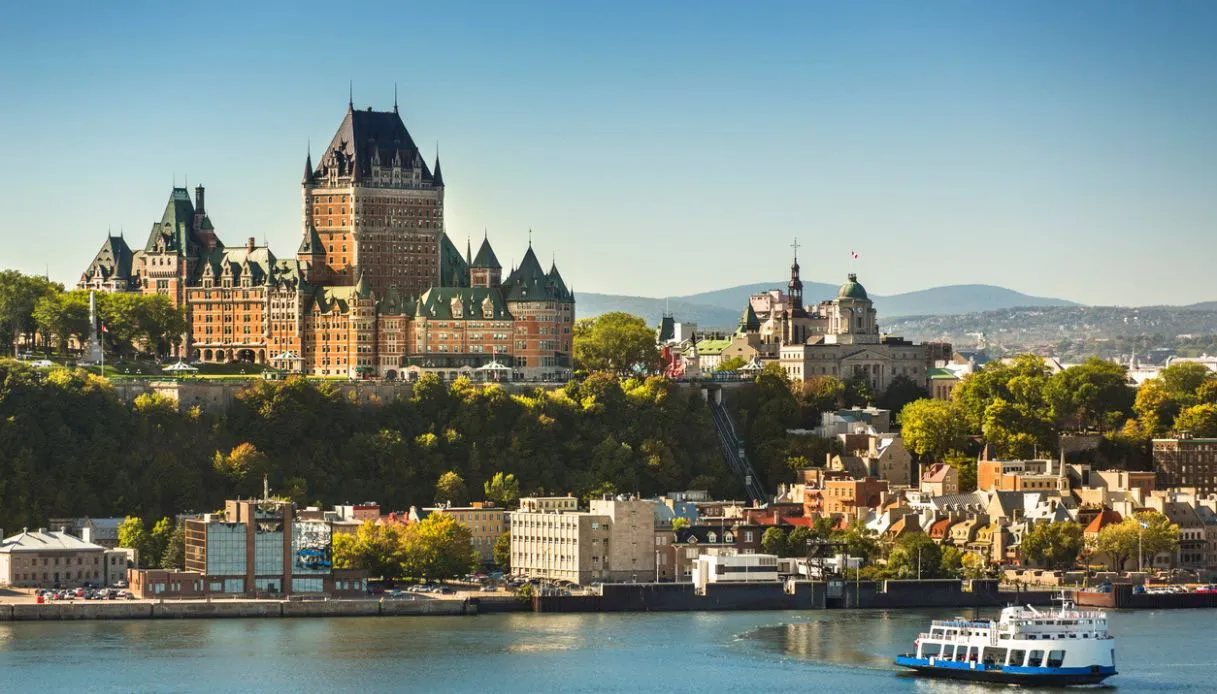Vieux-Québec, la seule ville fortifiée d'Amérique du Nord